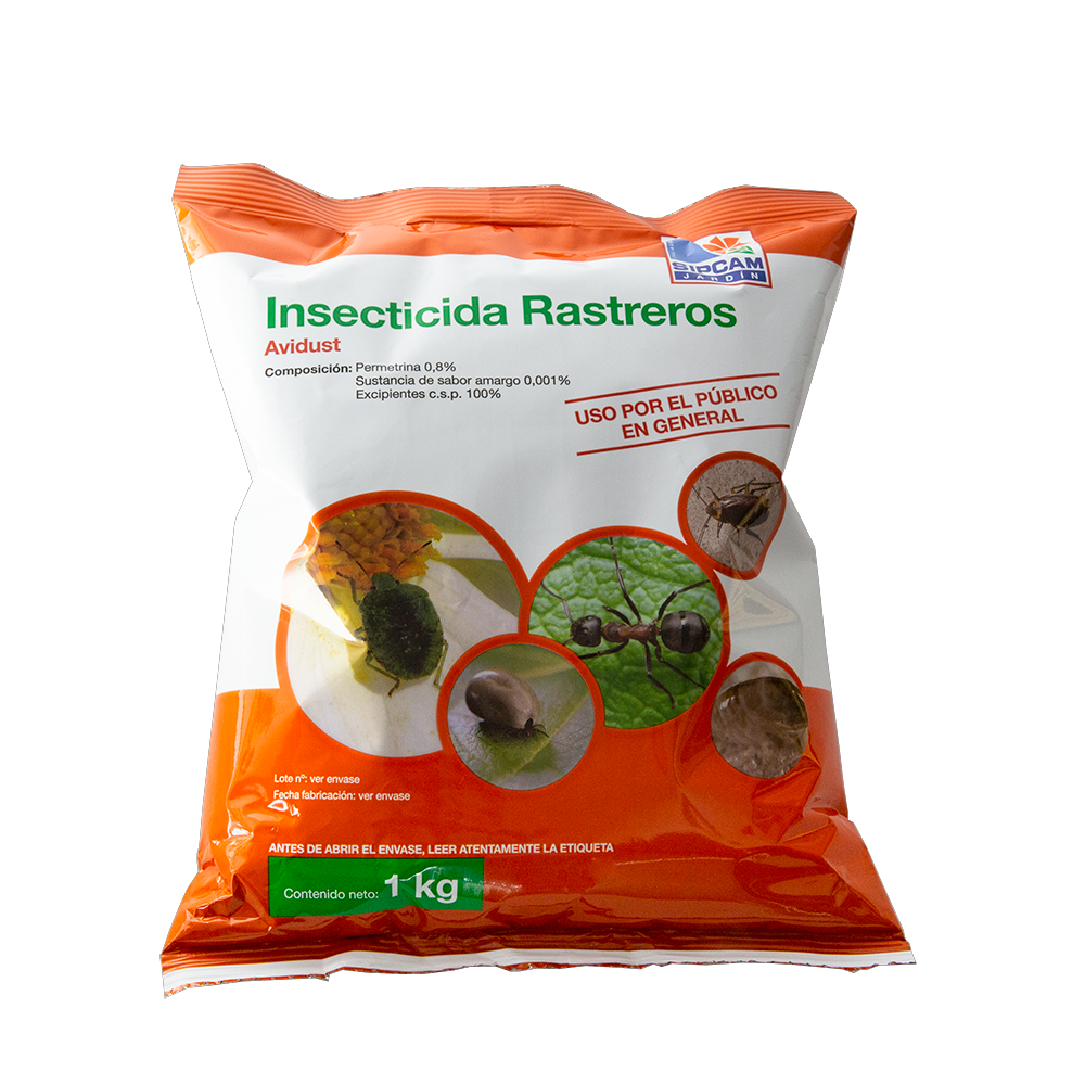Avidust insecticida permetrina 0,8% 1 kg (insecticida rastrero)
