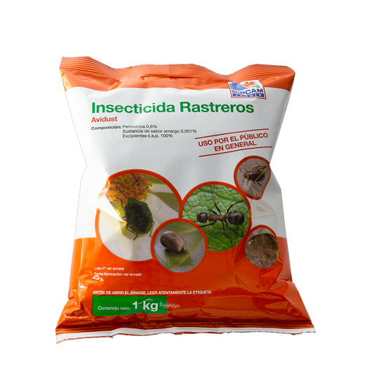 Avidust insecticida permetrina 0,8% 1 kg (insecticida rastrero)