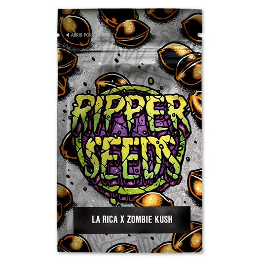 La rica x zombie kush (3) ripper seeds