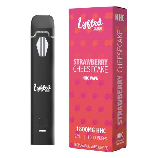 Vape strawberry cheesecake lyfted brands hhc