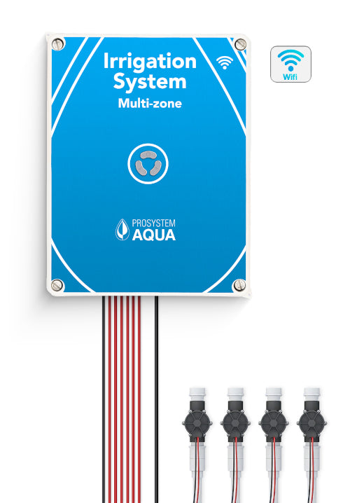 Sistema de riego 8 zonas prosystem aqua