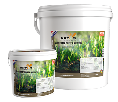 Substrate buffer powder aptus